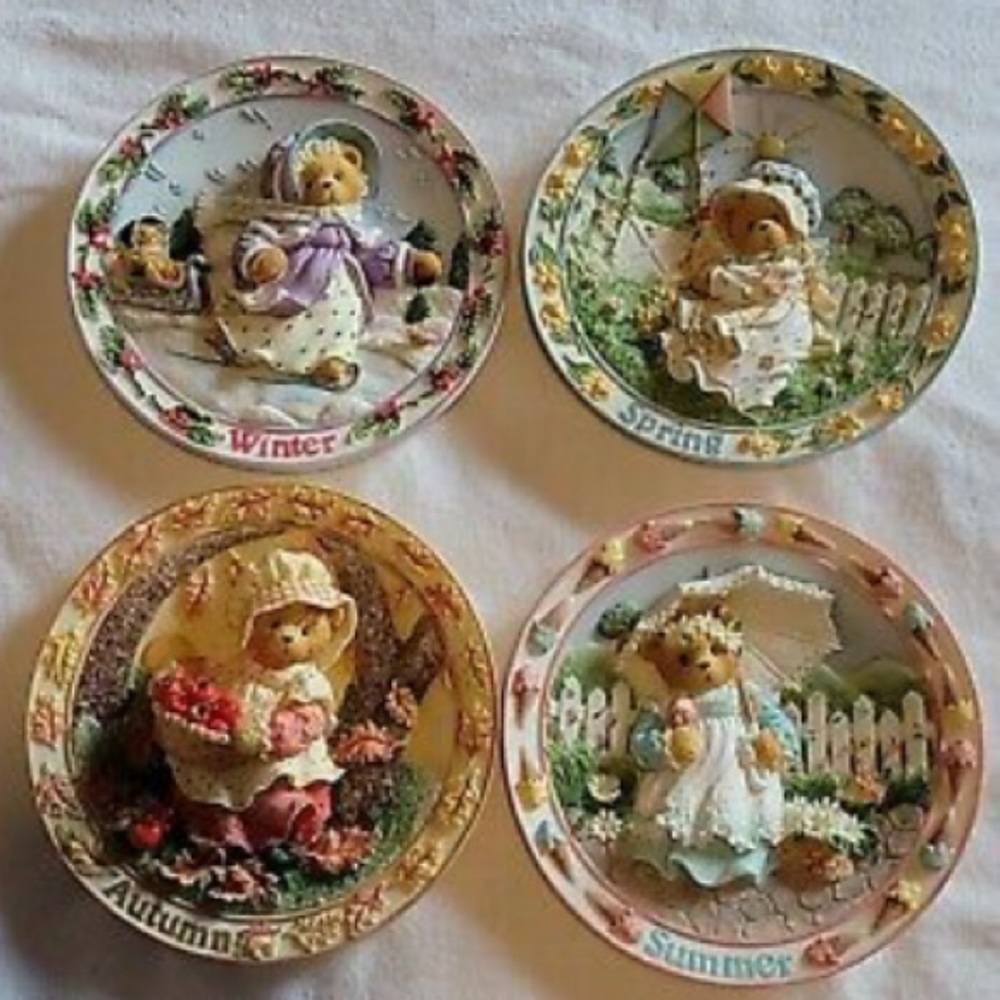 Cherished teddies set of 4 NWOT